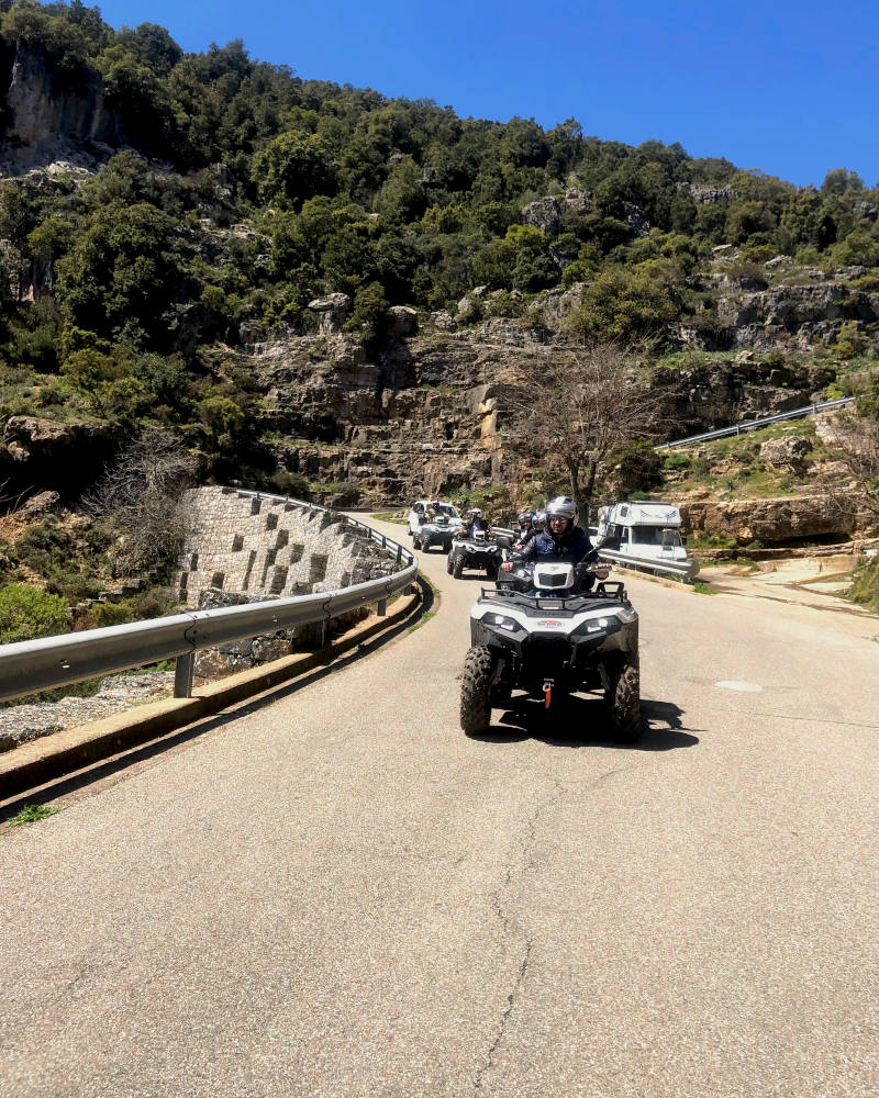 Escursioni in quad Ulassai Sardegna